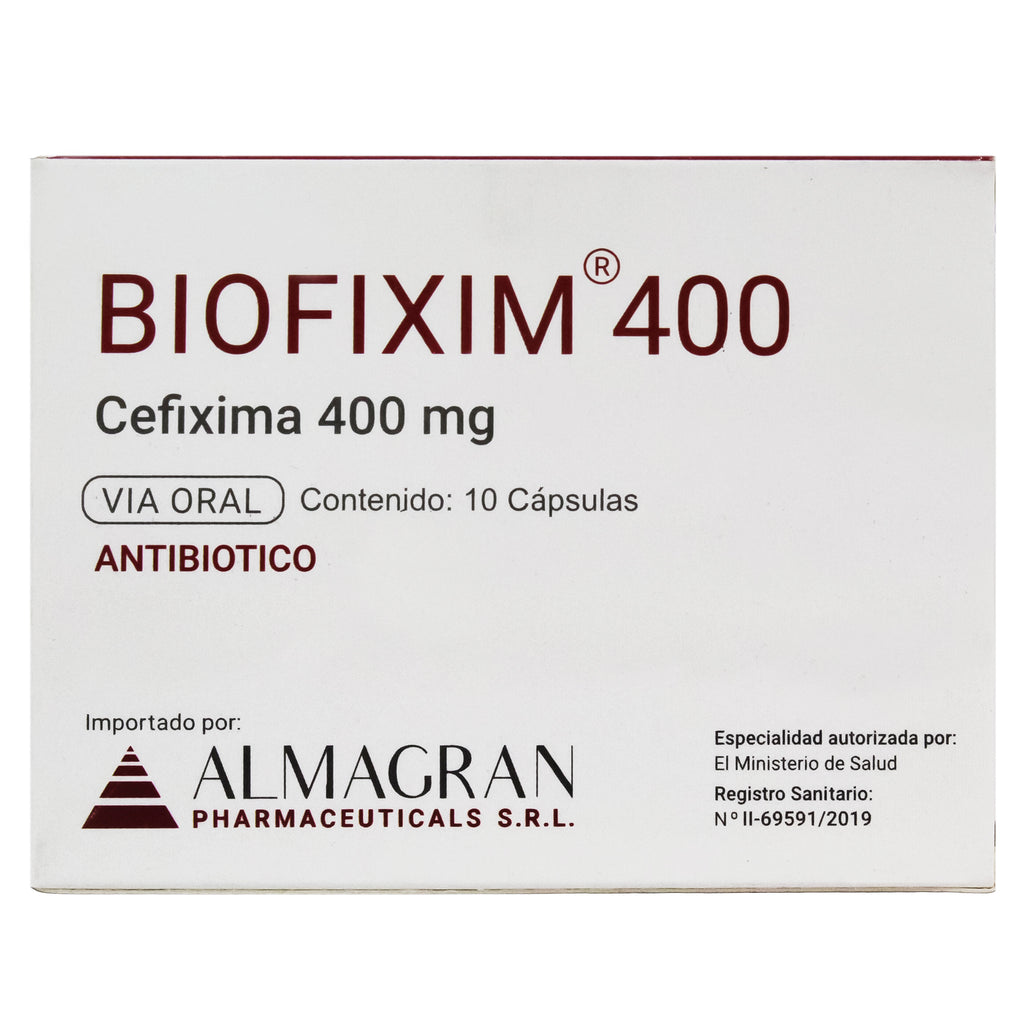 Fixim 400Mg Cefixima X Capsula— Farmacorp