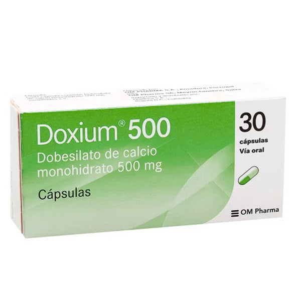 Doxium 500Mg Dobesilato De Calcio X Tableta