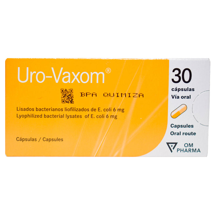 Uro Vaxon 6Mg Extracto De Escherichia Vacuna X Capsula