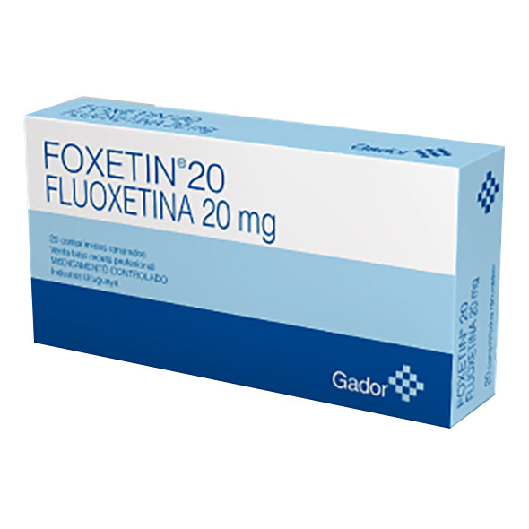 Foxetin Fluoxetina 20Mg X Tableta