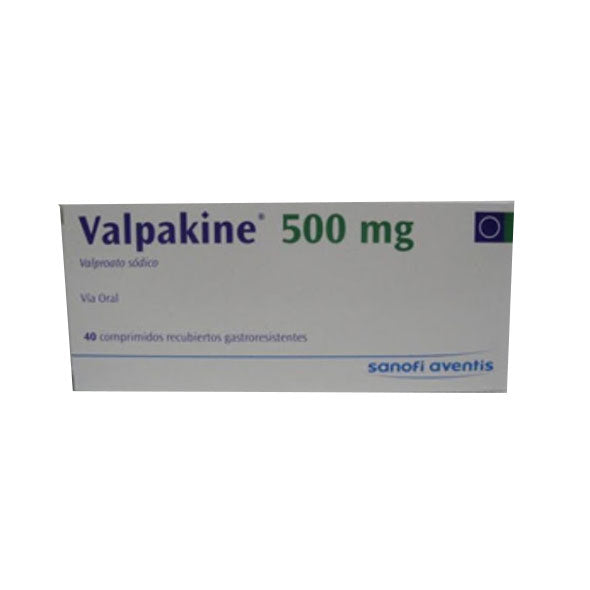 Valpakine 500Mg Valproato Sodico X Comprimido
