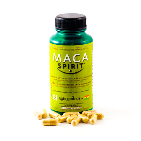 Maca Spirit X 150 Cap Suplemento Nutricional