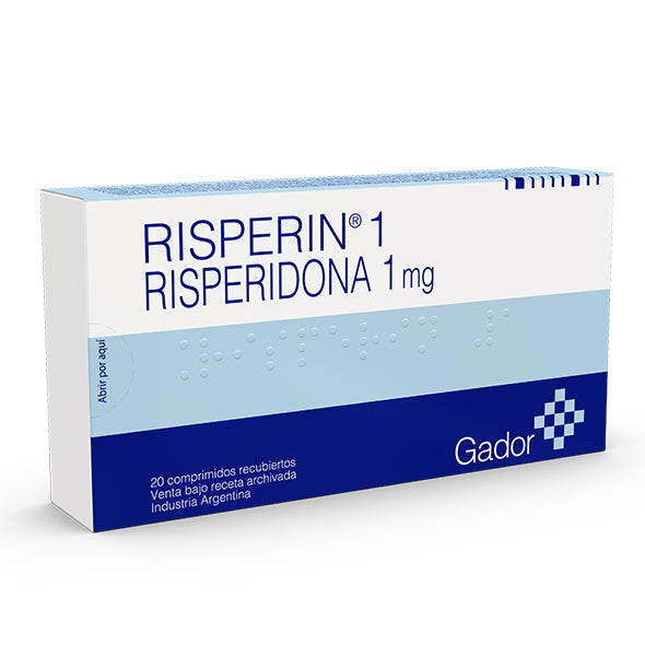 Risperin 1Mg Risperidona X Tableta