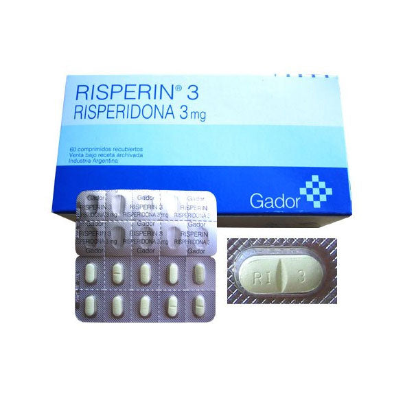 Risperin 3Mg Risperidona X Tableta