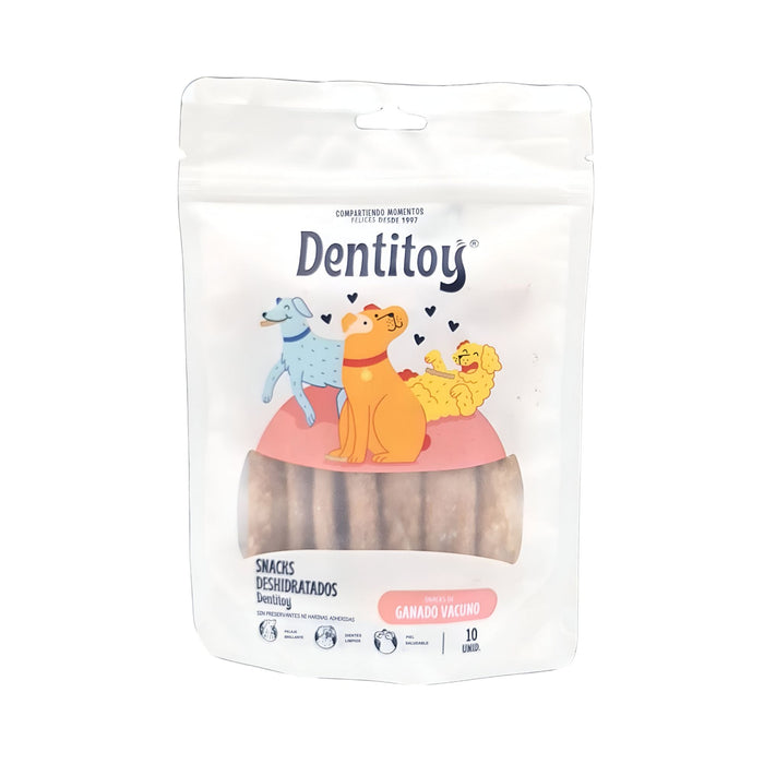 Barritas Para Perro Dentitoy De Ganado Vacuno X 10 Unidades