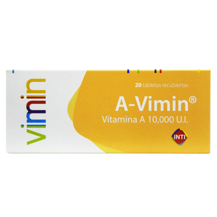 A Vimin 10000Ui Vitamina A X Tableta