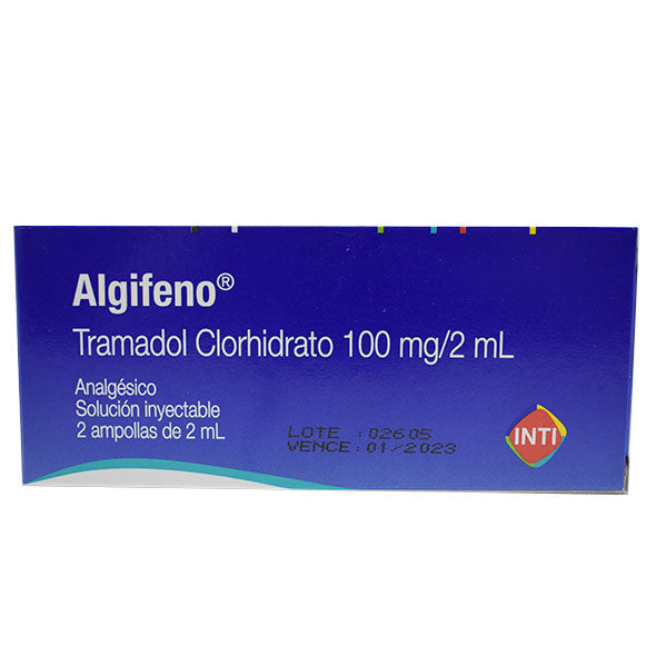 Algifeno 100Mg Tramadol Y 2Ml X Ampolla
