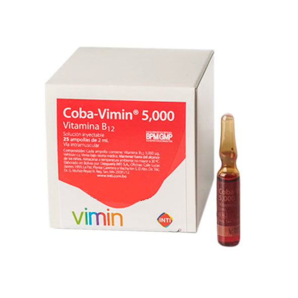 Coba Vimin Vitamina B12 5000Mcg X Ampolla