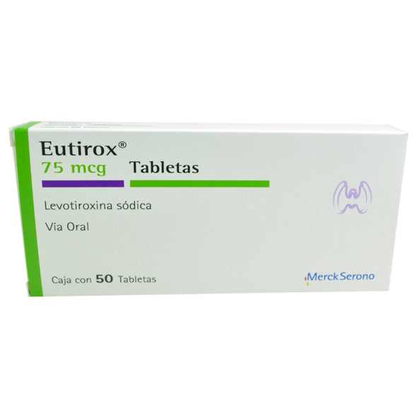 Eutirox 75Mcg Levotiroxina X Tableta