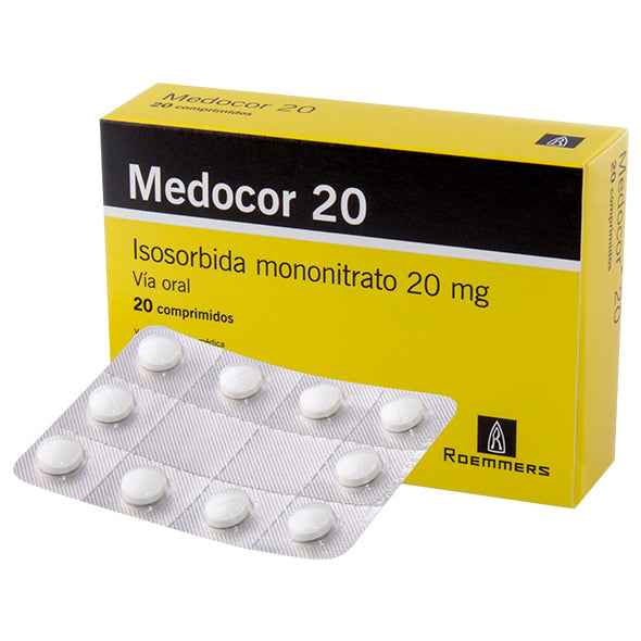 Medocor 20Mg Isosorbida X Tableta