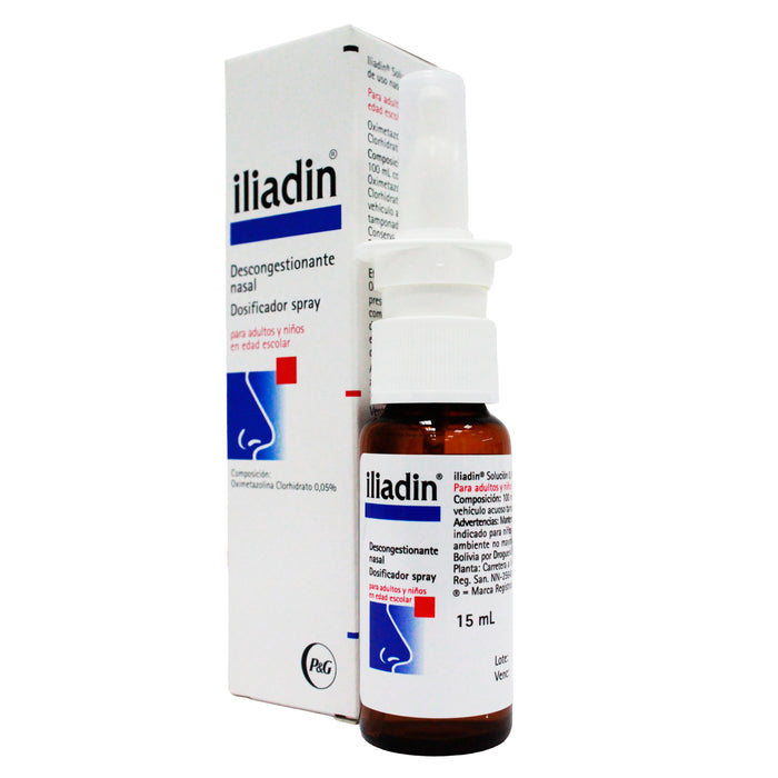 Iliadin Adulto 0.0005 Oximetazolina X 15Ml