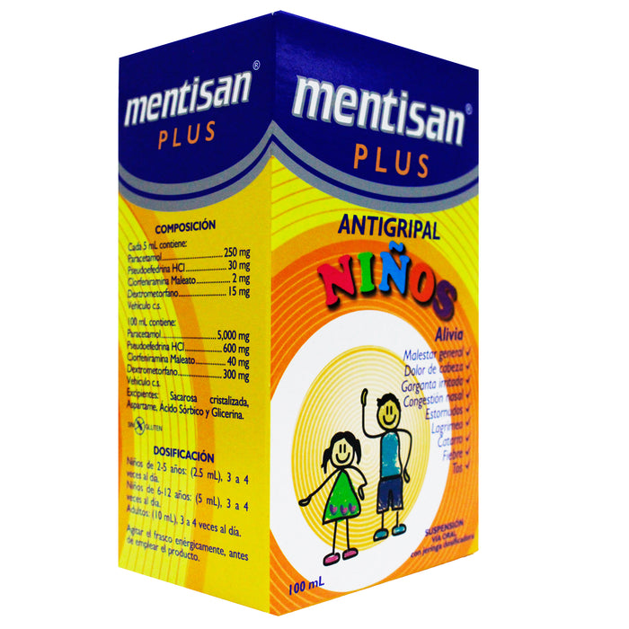 Mentisan Plus Ninos Susp X 100Ml