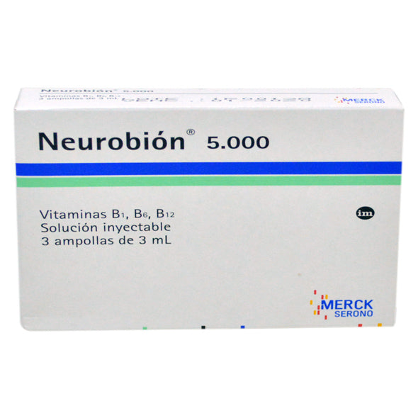 Neurobion 5.000 Vitamina B1 B6 B12 X Ampolla