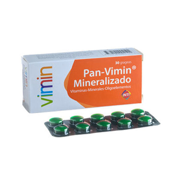 Pan Vimin Mineraliz Vitaminas Y Minerales X Gragea