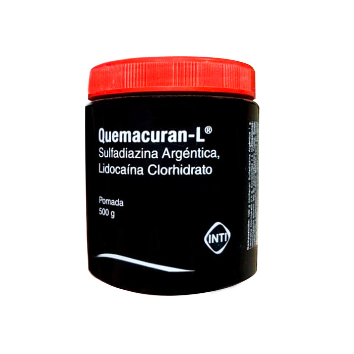 Quemacuran L Pomada Sulfadiazina Argentica 0.01 Y Lidocaina 0.5 X 500G