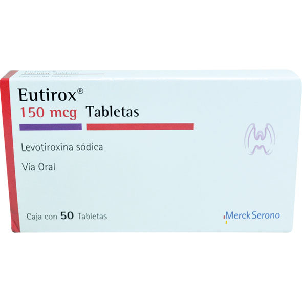 Eutirox 150Mcg Levotiroxina X Tableta