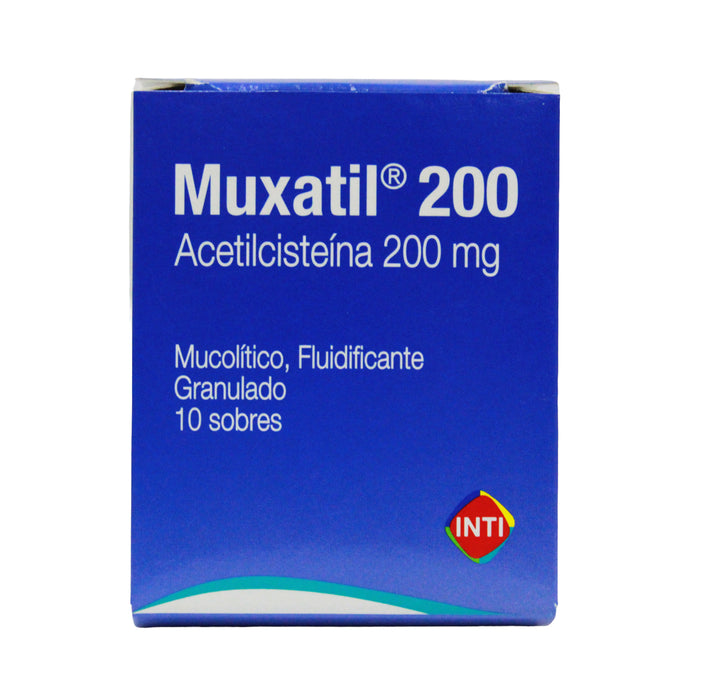 Muxatil 200Mg Acetilcisteina X Sobre