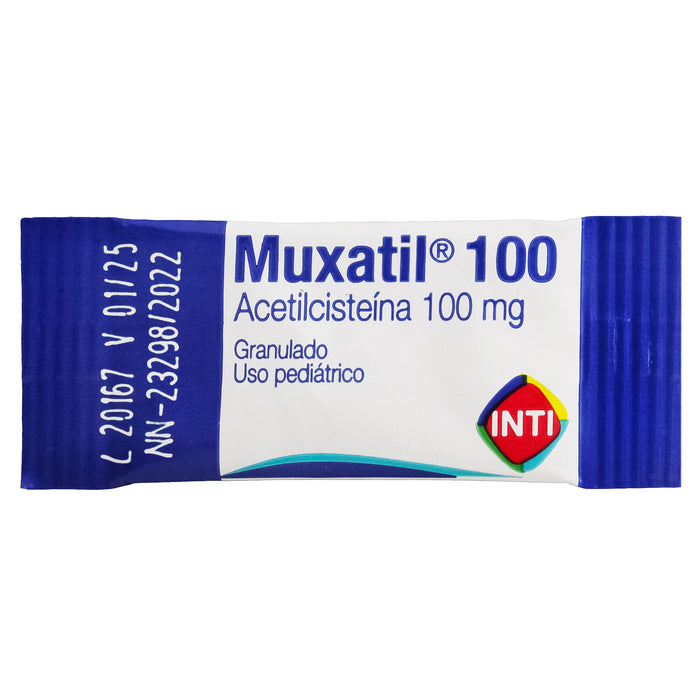 Muxatil 100 Acetilcisteina 100Mg X Sobre
