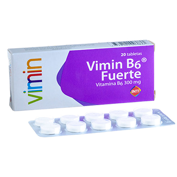 Vimin B6 Fuerte Vitamina B6 300Mg X Tableta