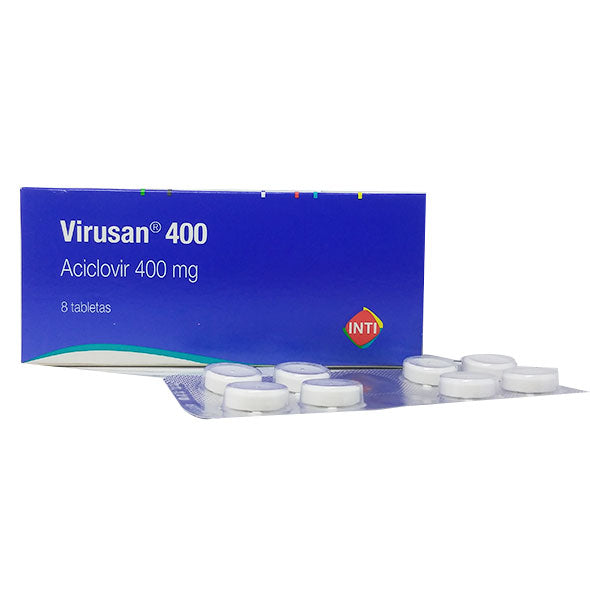 Virusan 400Mg Aciclovir X Tableta