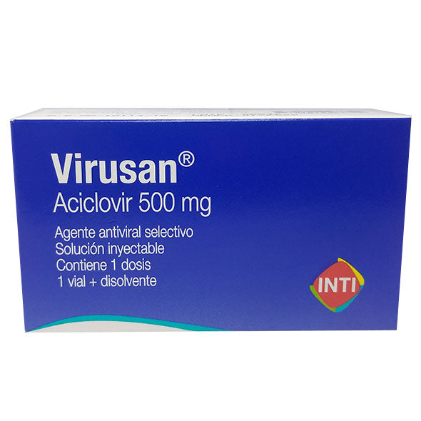 Virusan Aciclovir 500Mg X Ampolla