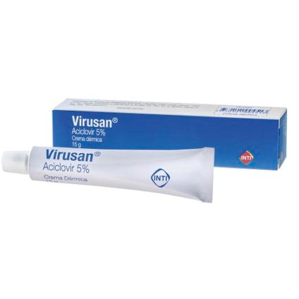 Virusan Aciclovir 0.05 Crema Dermica X 5G