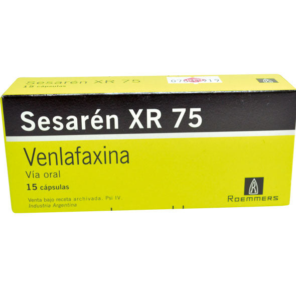 Sesaren Xr 75Mg Venlafaxina X Capsula