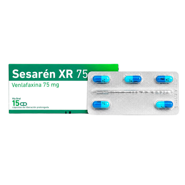Sesaren Xr Venlafaxina 75Mg X Cápsula