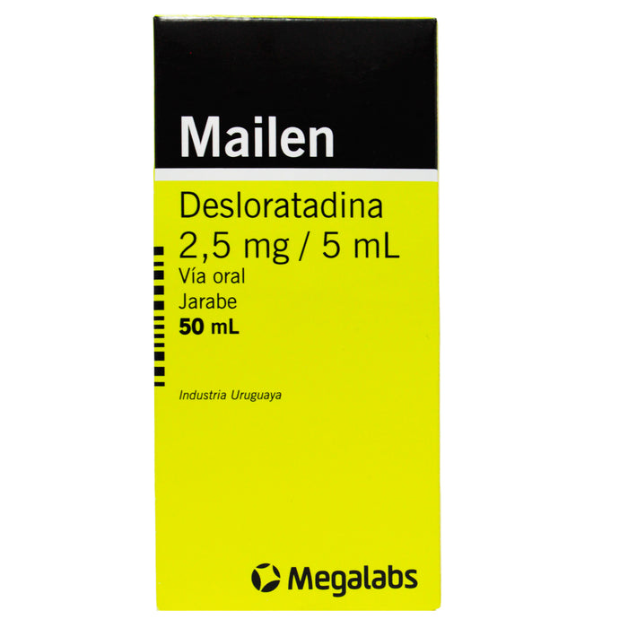 Mailen 2.5Mg 5Ml Desloratadina Jarabe X 50Ml