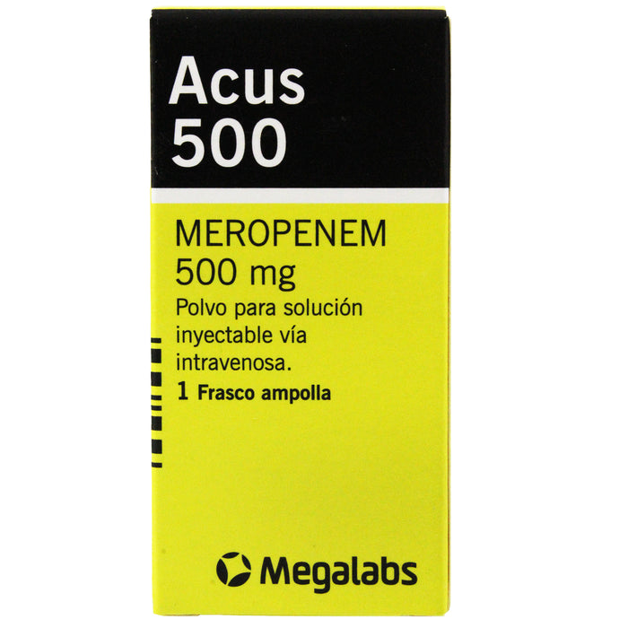 Acus Meropenem 500Mg X Ampolla
