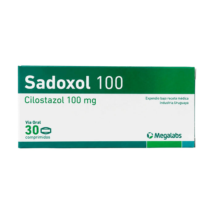 Sadoxol Cilostazol 100Mg X Comprimido