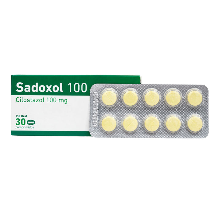 Sadoxol Cilostazol 100Mg X Comprimido