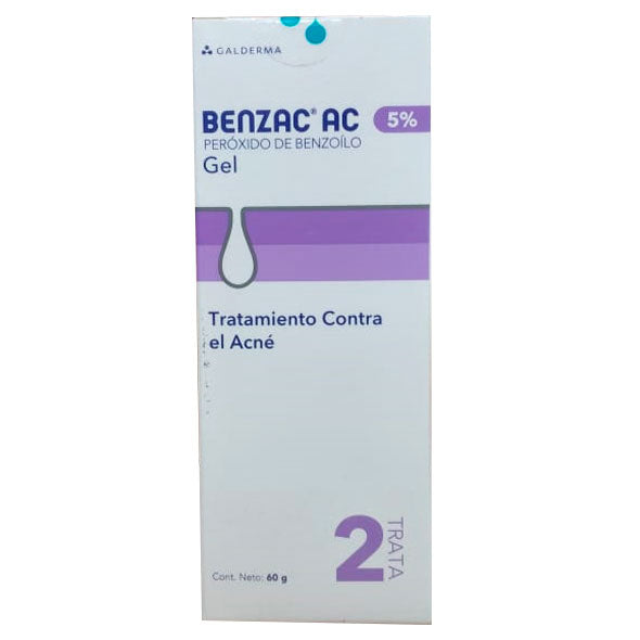 Benzac Ac Peroxido Benzoilo 0.05 Gel X 60G