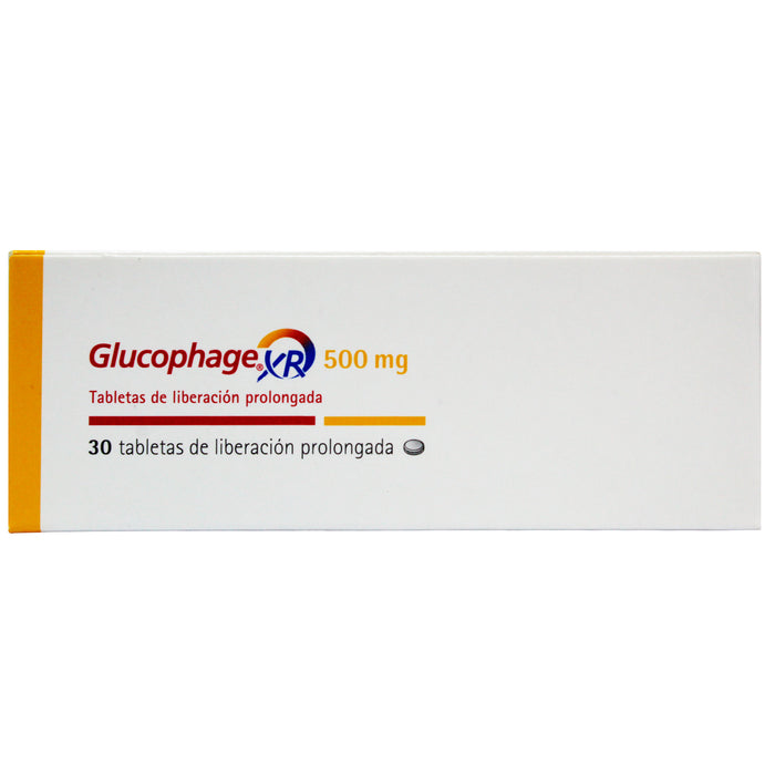 Glucophage Xr 500Mg Metformina X Tableta