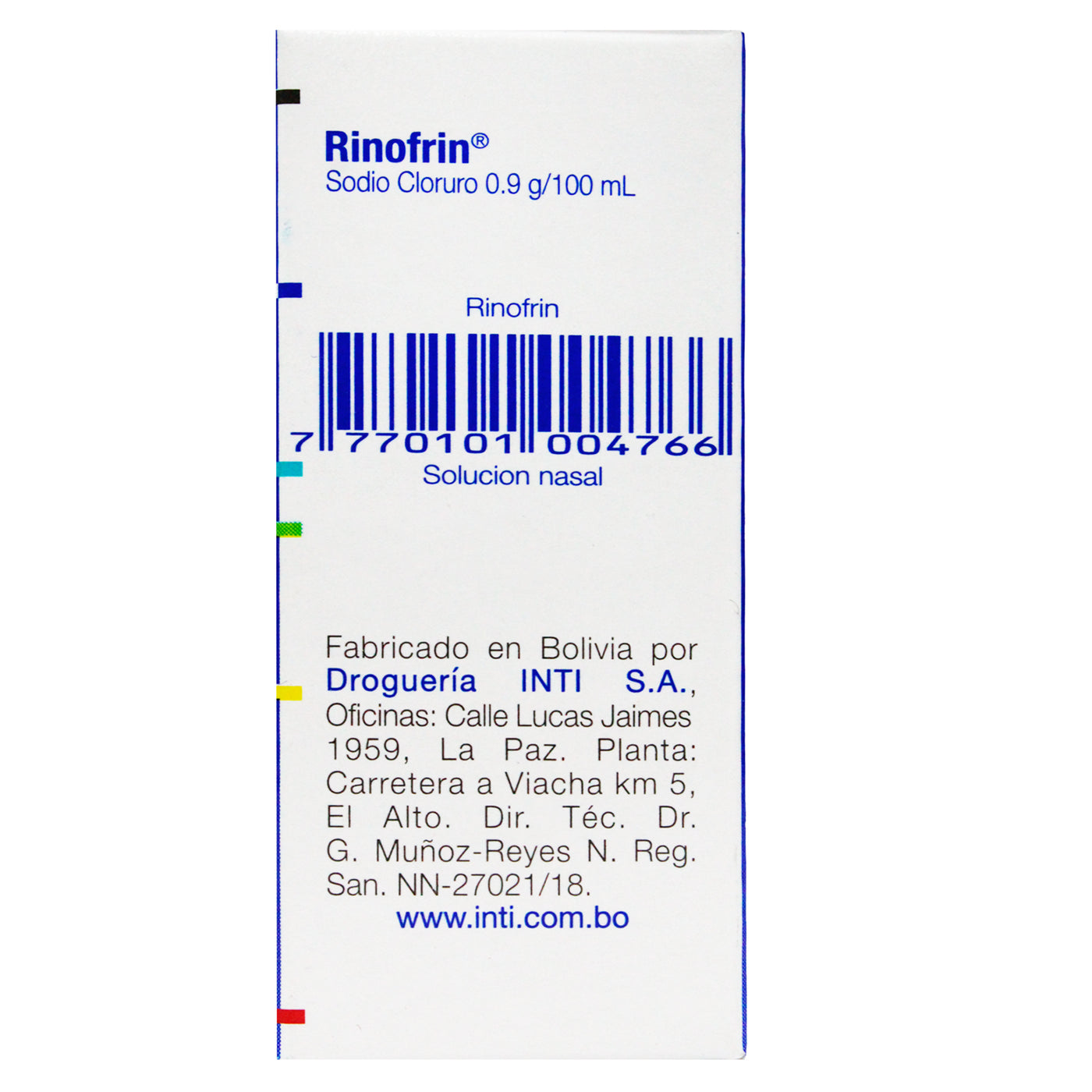 Rinof Rinofrin 0.9% Gotas Nasal X 10Ml Fisiologico— Farmacorp