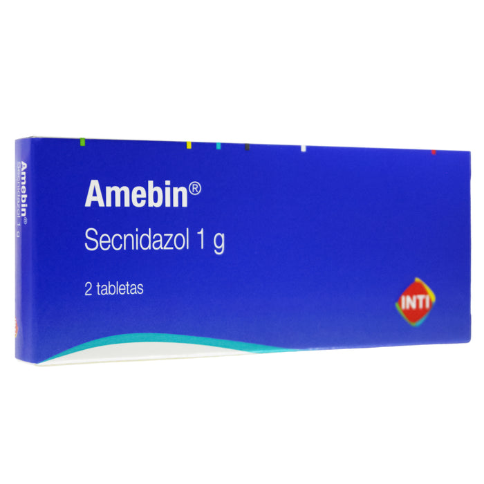 Amebin Secnidazol 1G X Caja