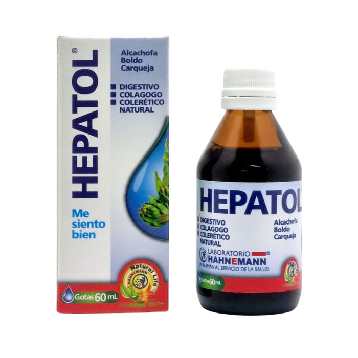 Hepatol Alcachofa Boldo Carqueja Gotas X 60Ml