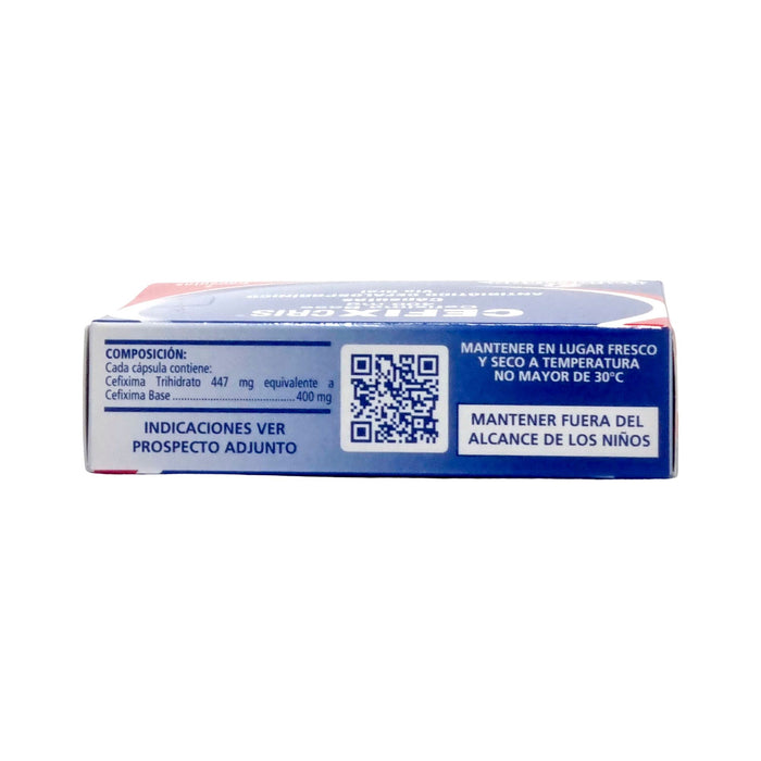 Cefixcris 400Mg Cefixima X Cápsula