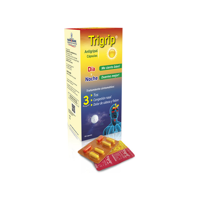Trigrip Dia Y Noche Antigripal X Unidad