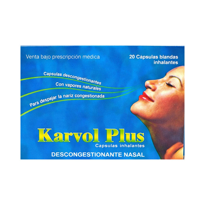 Karvol Plus X Cápsula Inhalante
