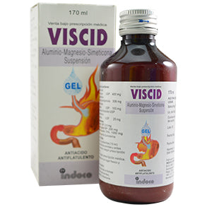 Viscid Gel X 170Ml Hidroxido Al+Mg+Sime