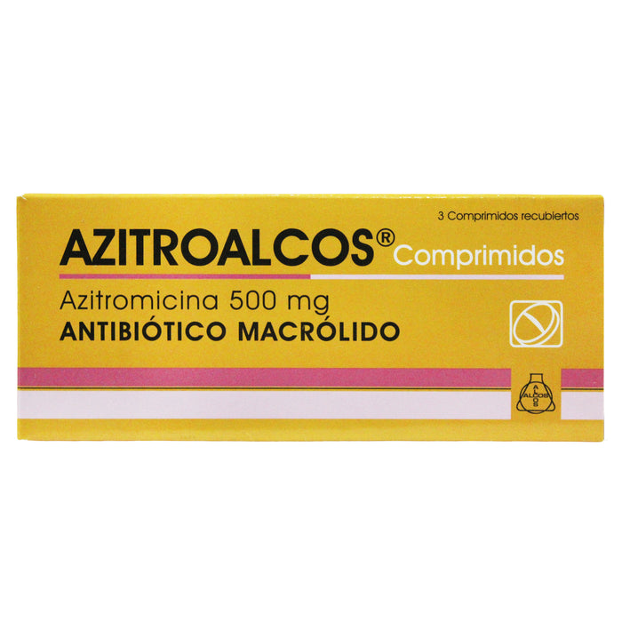 Azitroalcos 500Mg Azitromicina X Tableta