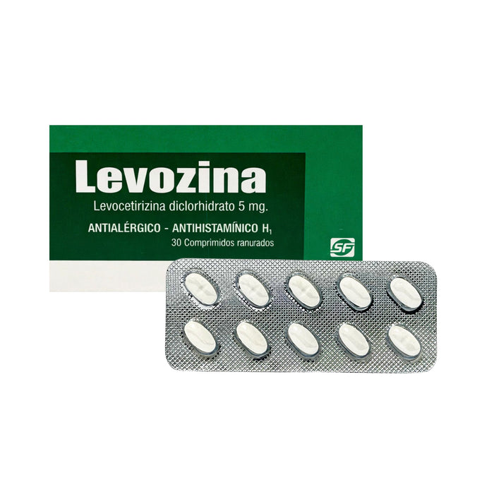 Levozina Levocetirizina 5Mg X Comprimido