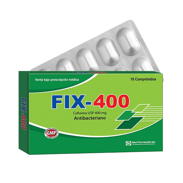 Fixim 400Mg Cefixima X Capsula— Farmacorp