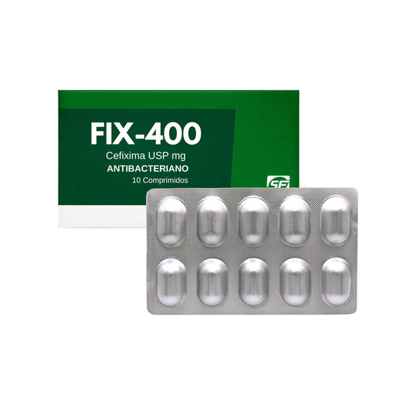 Fix-400 Cefixima 400Mg X Tableta— Farmacorp