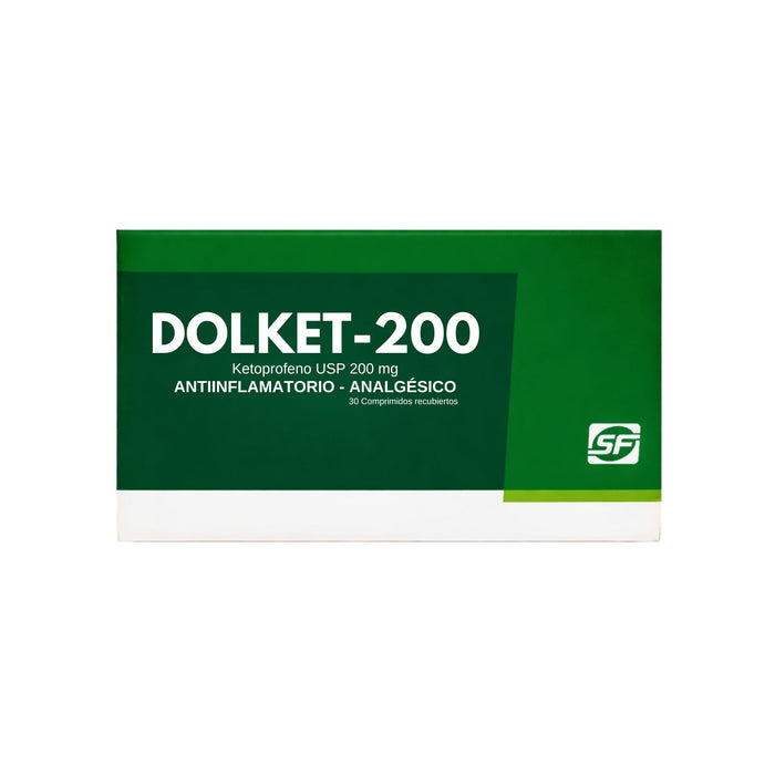 Dolket 200 Ketoprofeno 200Mg X Comprimido