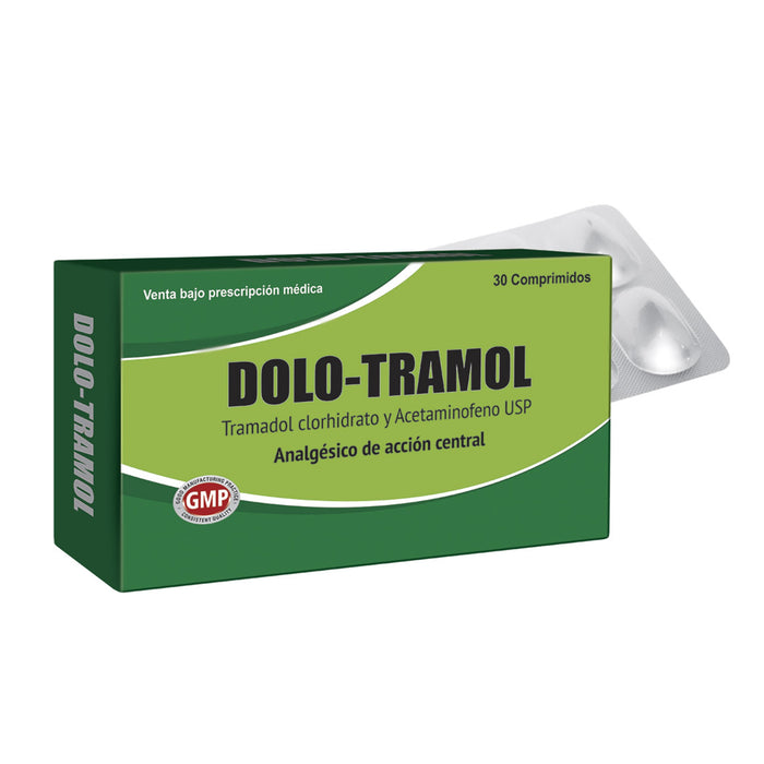 Dolotramol X 30 Comp Tramadol 37.5Mg Y Acetaminofeno 325Mg X Comprimido
