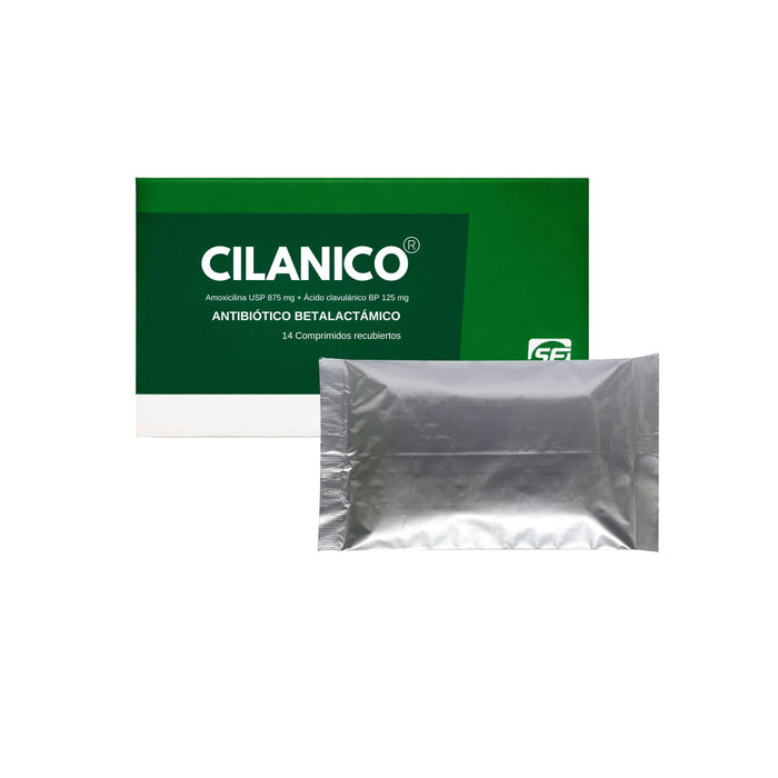 Cilanico Amoxicilina 875Mg Y Acido Clavulanico 125Mg X Tableta