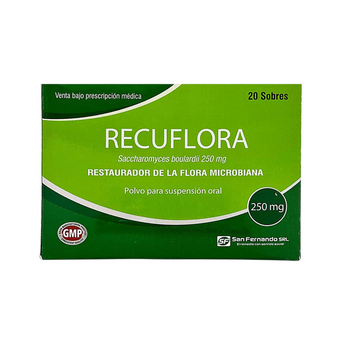 Recuflora Saccharomyces Boulardii 250Mg X Sobre