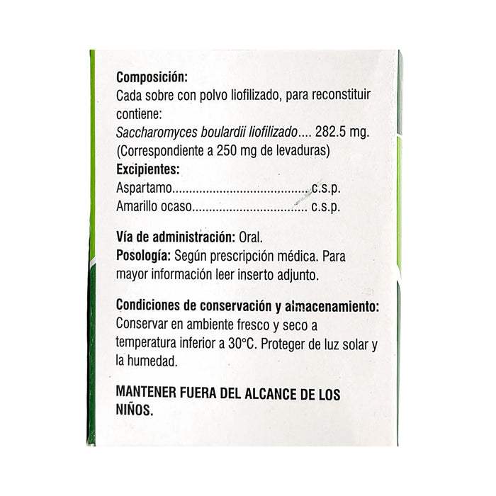 Recuflora Saccharomyces Boulardii 250Mg X Sobre